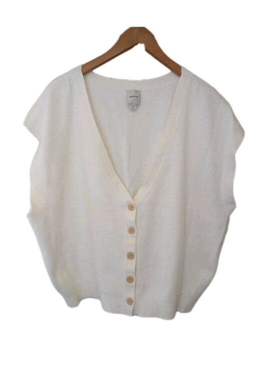 Anthropologie Sweaters - Anthropologie Maeve Slouchy Cardigan Sweater Vest